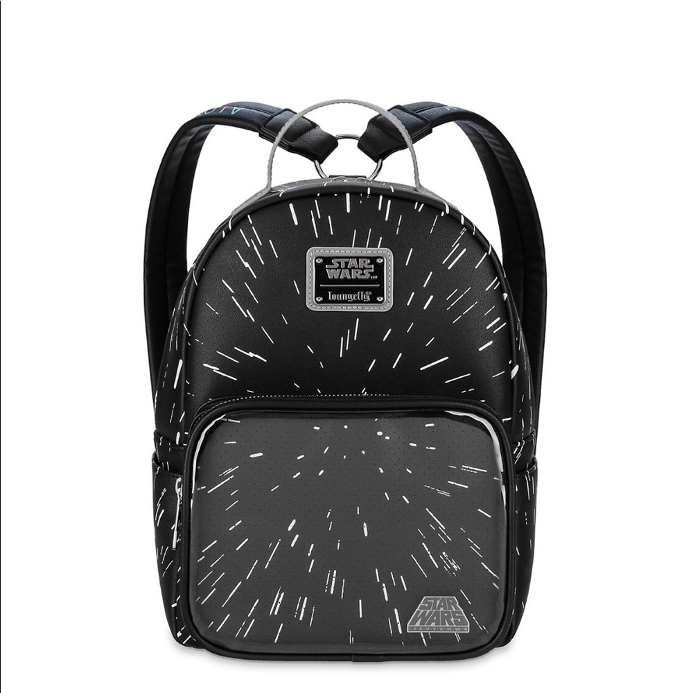 Disney Star Wars Loungefly pin display backpack